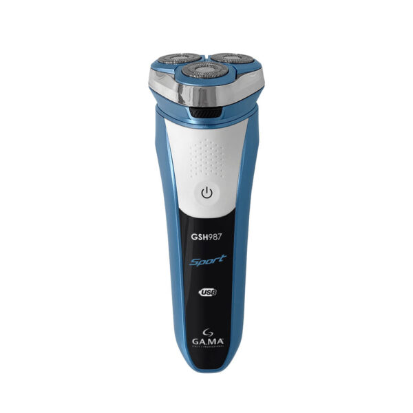 Barbeador GA.MA 3 Lâminas GSH987 Sport W&D USB - Image 2