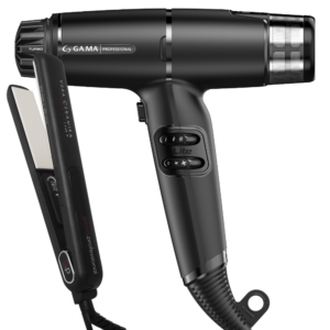 Kit Secador iQ Lite Max Black e Prancha Vera Ceramika