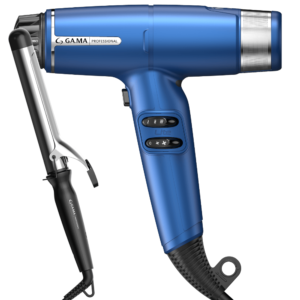 Kit Secador iQ Lite Blue e Modelador Salon Curl 32mm