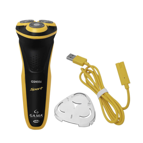 Barbeador 3 Lâminas Gsh886 Sport USB Bivolt - Image 5