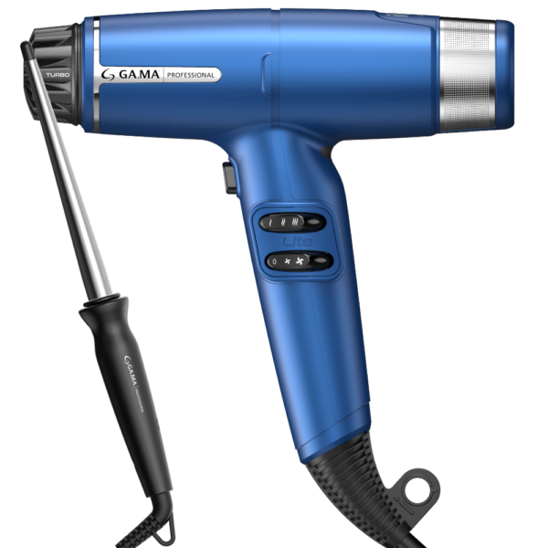 Kit Secador iQ Lite Blue e Modelador Salon Curl Cônico - Image 8